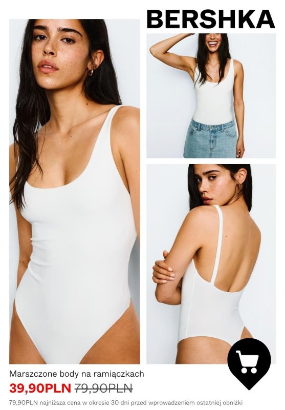 Bershka - gazetka promocyjna Do -50% na topy i body od poniedziałku 30.06  - strona 8