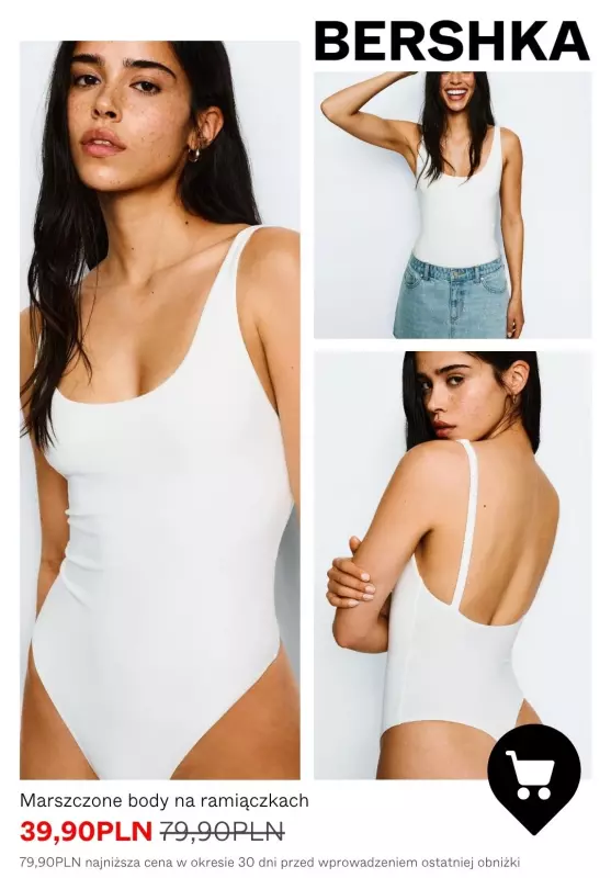 Bershka - gazetka promocyjna Do -50% na topy i body od poniedziałku 30.06  - strona 8