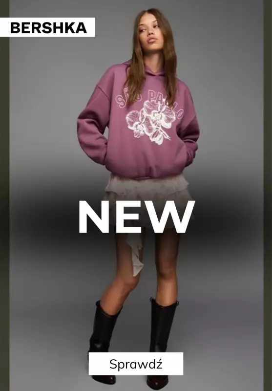 Bershka - gazetka promocyjna Nowości dla niej  