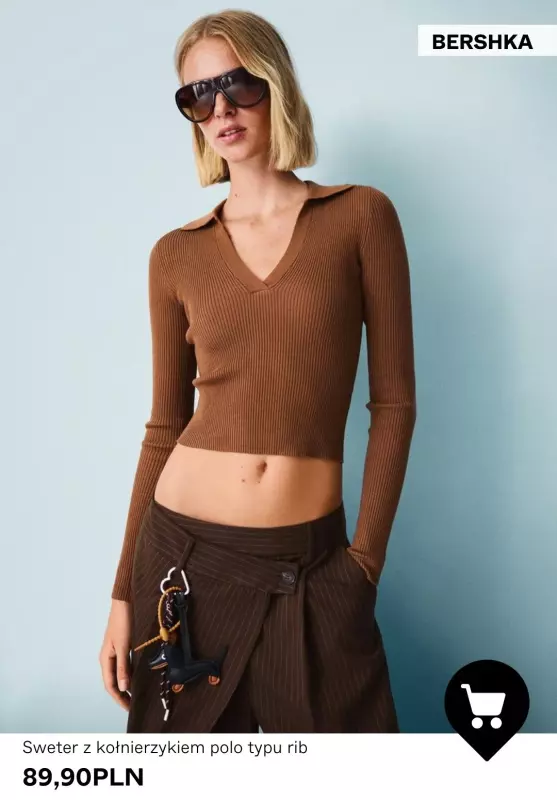 Bershka - gazetka promocyjna SWETRY damskie   - strona 3