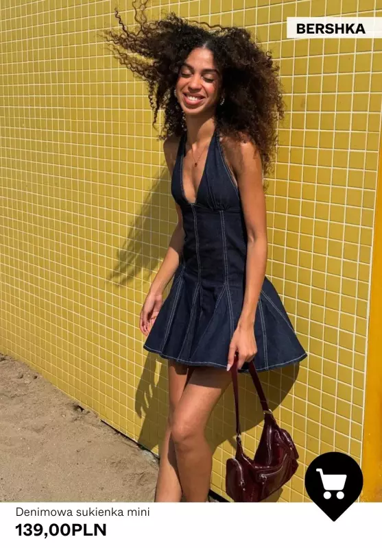 Bershka - gazetka promocyjna Sukienki od 80,50 PLN od czwartku 28.08  - strona 10