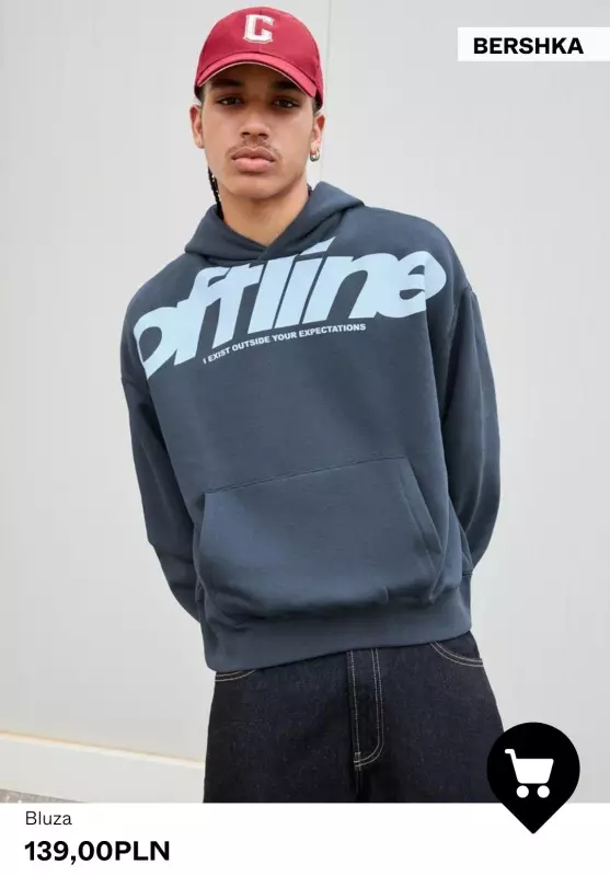 Bershka - gazetka promocyjna BLUZY męskie od 99,90 PLN   - strona 3