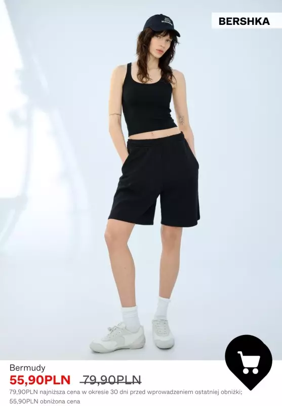 Bershka - gazetka promocyjna Szorty damskie   - strona 2