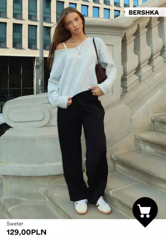 Bershka - gazetka promocyjna SWETRY damskie   - strona 2