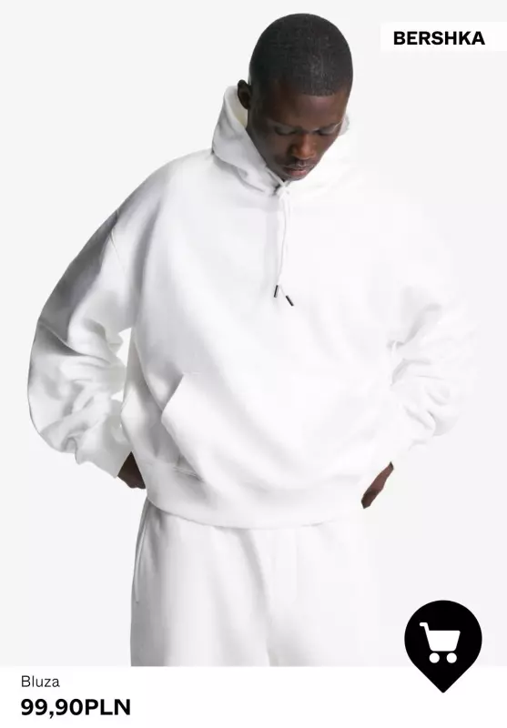 Bershka - gazetka promocyjna BLUZY męskie od 99,90 PLN   - strona 2