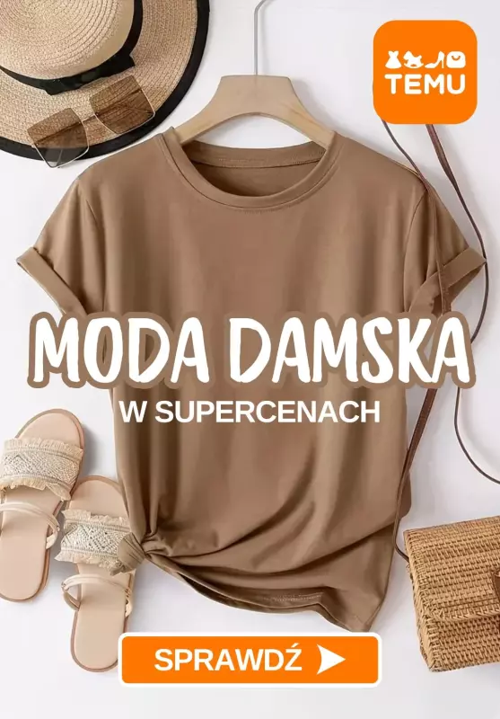 Temu - gazetka promocyjna Moda damska - SUPER oferty! od środy 07.08 do wtorku 13.08