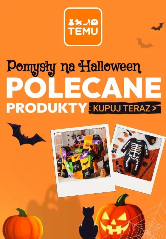 Temu - gazetka promocyjna Pomysły na HALLOWEEN od środy 16.10 do wtorku 22.10