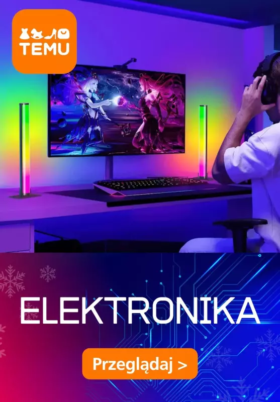 Temu - gazetka promocyjna Elektronika - MEGA okazje! od piątku 22.11 do czwartku 28.11