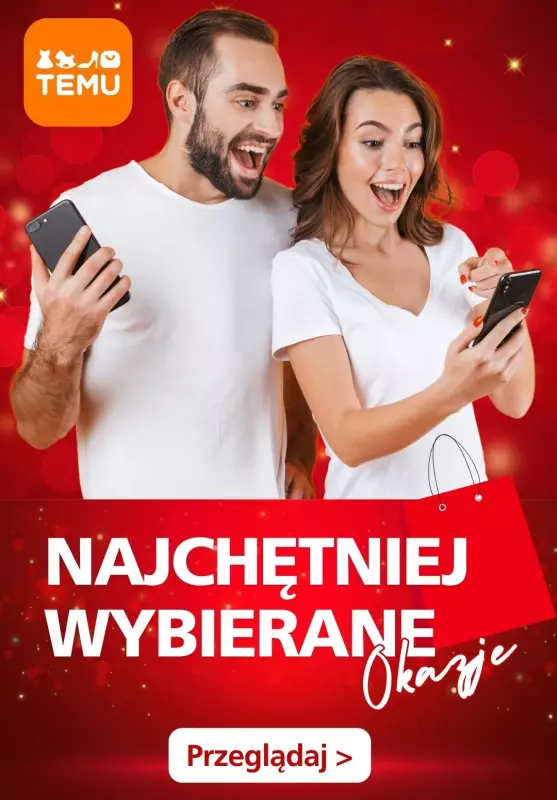 Temu - gazetka promocyjna Najchętniej wybierane! od czwartku 02.01 