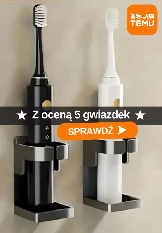 Temu - gazetka promocyjna Produkty z oceną 5 gwiazdek od środy 29.01 