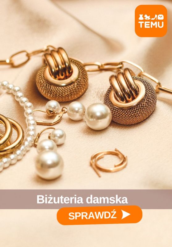 Temu - gazetka promocyjna Biżuteria damska od środy 30.04 