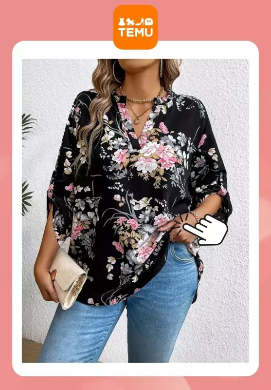 Temu - gazetka promocyjna Plus Size dla kobiet   - strona 3