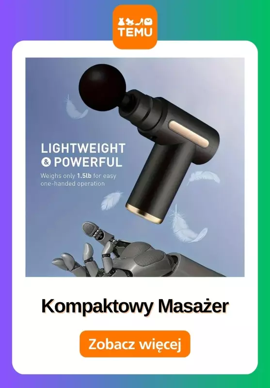 Temu - gazetka promocyjna Najlepiej sprzedające się przedmioty od piątku 16.05  - strona 2