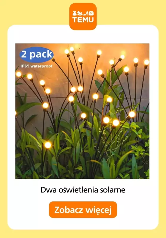 Temu - gazetka promocyjna Nowości na lato od wtorku 27.05  - strona 10