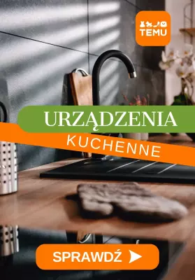 Temu - gazetka promocyjna Urządzenia kuchenne od czwartku 29.05 