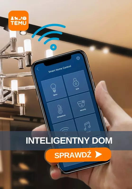Temu - gazetka promocyjna Inteligentny dom od poniedziałku 02.06 