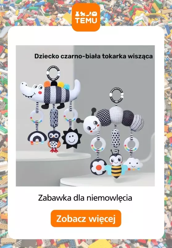Temu - gazetka promocyjna Zabawki dla dzieci od środy 04.06  - strona 11