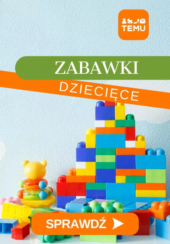 Temu - gazetka promocyjna Zabawki dla dzieci od środy 04.06 
