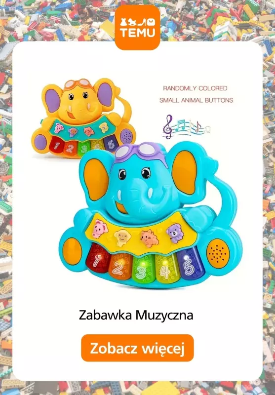 Temu - gazetka promocyjna Zabawki dla dzieci od środy 04.06  - strona 8