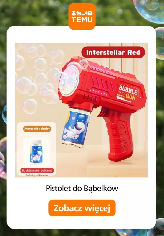 Temu - gazetka promocyjna Urządzenia do baniek mydlanych   - strona 3
