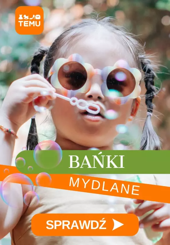 Temu - gazetka promocyjna Urządzenia do baniek mydlanych od środy 11.06 