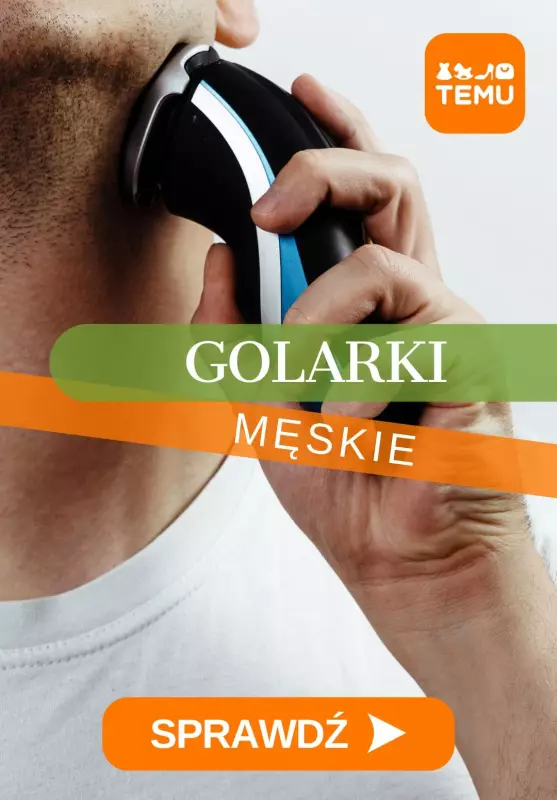 Temu - gazetka promocyjna Elektryczne golarki męskie od czwartku 12.06 