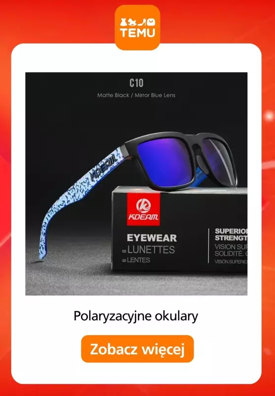 Temu - gazetka promocyjna Do -80% wyprzedaż półroczna od poniedziałku 23.06  - strona 10
