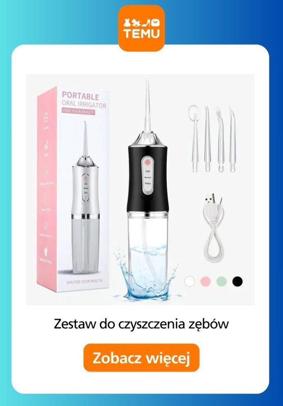 Temu - gazetka promocyjna Szczoteczki elektryczne w super cenach! od środy 25.06  - strona 10