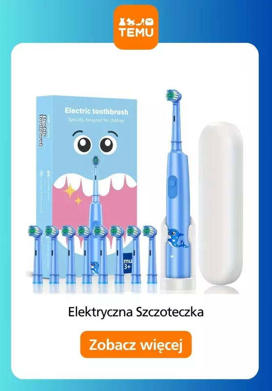 Temu - gazetka promocyjna Szczoteczki elektryczne w super cenach!   - strona 3