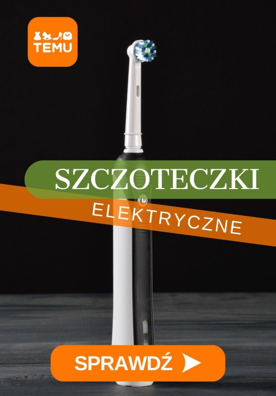 Temu - gazetka promocyjna Szczoteczki elektryczne w super cenach! od środy 25.06 