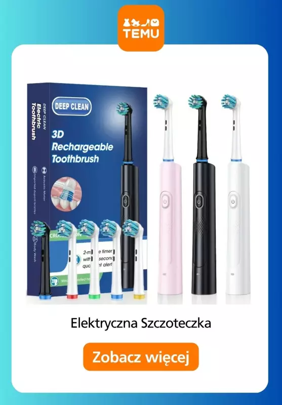 Temu - gazetka promocyjna Szczoteczki elektryczne w super cenach!   - strona 2