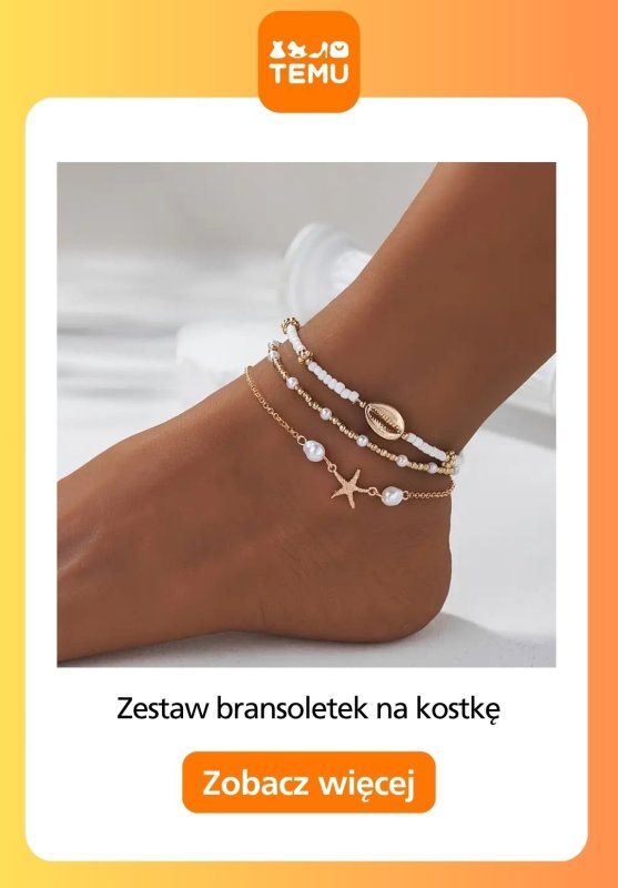 Temu - gazetka promocyjna Biżuteria damska od piątku 27.06  - strona 12