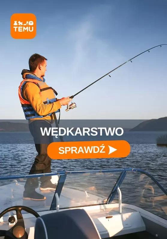Temu - gazetka promocyjna Akcesoria wędkarskie od poniedziałku 30.06 