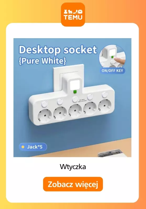 Temu - gazetka promocyjna BESTSELLERY miesiąca od wtorku 01.07  - strona 8
