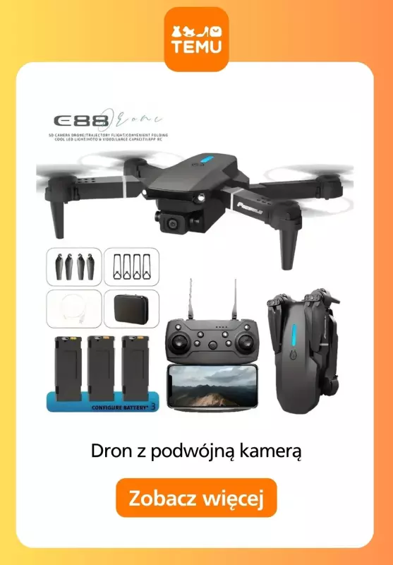Temu - gazetka promocyjna BESTSELLERY miesiąca od wtorku 01.07  - strona 15