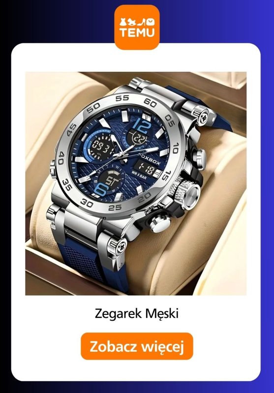 Temu - gazetka promocyjna Zegarki męskie od czwartku 03.07  - strona 5