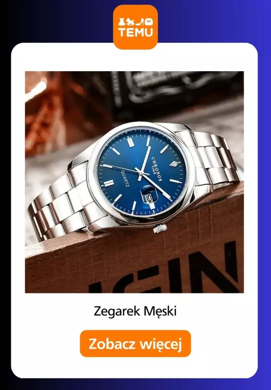 Temu - gazetka promocyjna Zegarki męskie   - strona 2