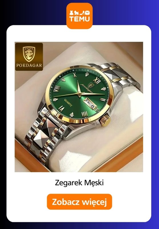 Temu - gazetka promocyjna Zegarki męskie od czwartku 03.07  - strona 3
