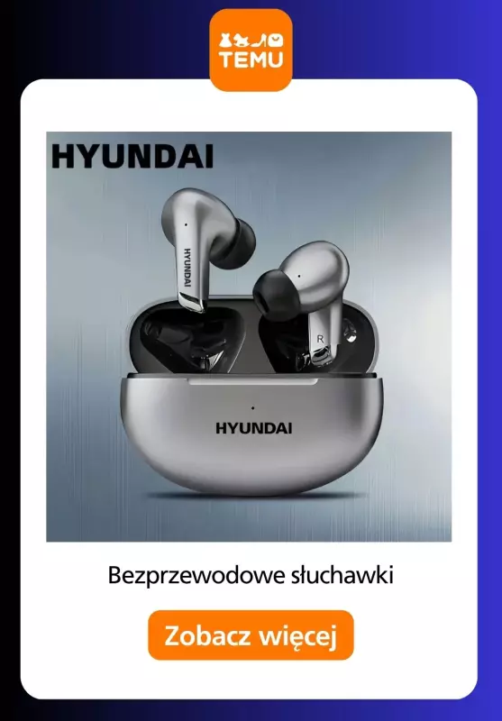 Temu - gazetka promocyjna Słuchawki bezprzewodowe w supercenach   - strona 2