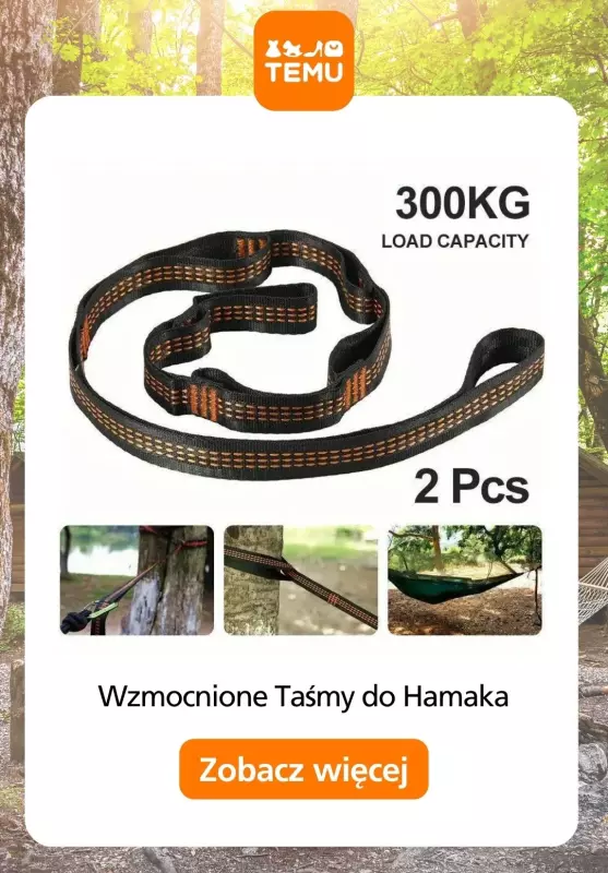 Temu - gazetka promocyjna Produkty na kemping od wtorku 15.07  - strona 10