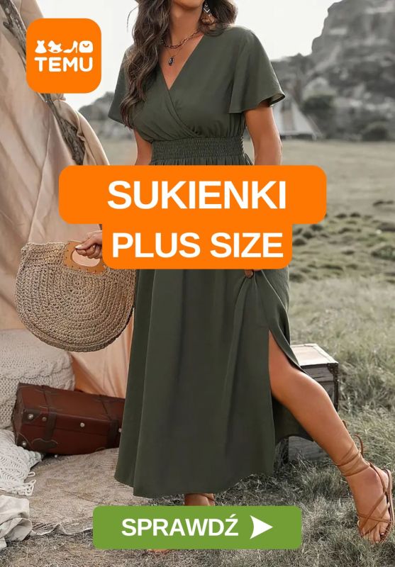 Temu - gazetka promocyjna Sukienki plus size od piątku 18.07 