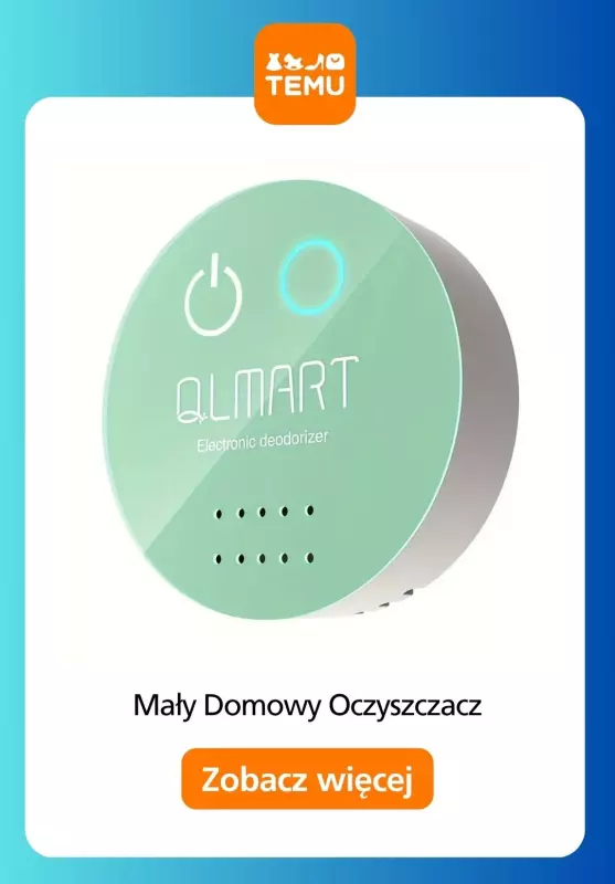 Temu - gazetka promocyjna Oczyszczacze i nawilżacze powietrza od środy 23.07  - strona 7