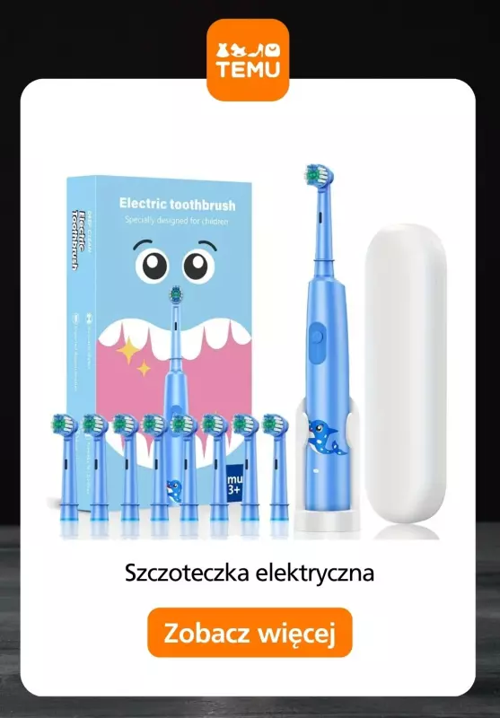 Temu - gazetka promocyjna Szczoteczki elektryczne w super cenach!   - strona 3