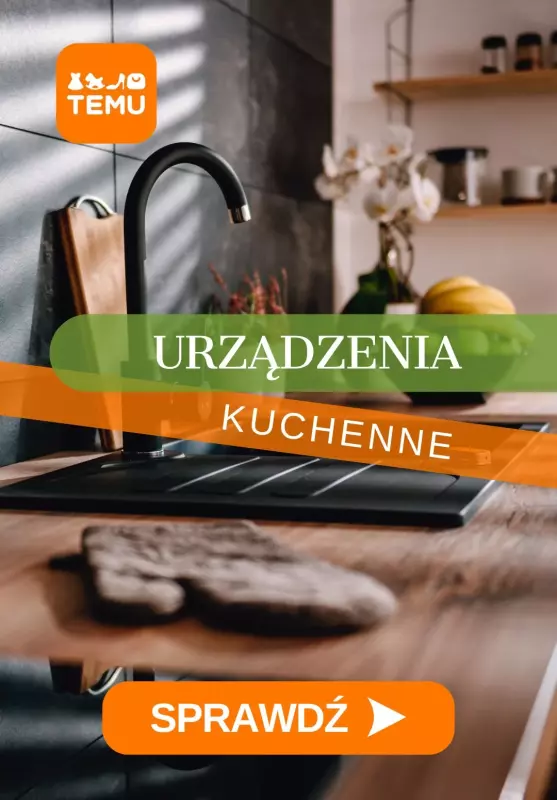 Temu - gazetka promocyjna Przydatne urządzenia kuchenne  