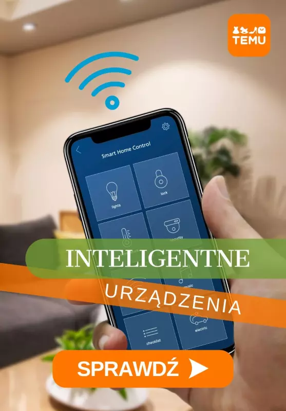 Temu - gazetka promocyjna Inteligentne urządzenia od wtorku 19.08 