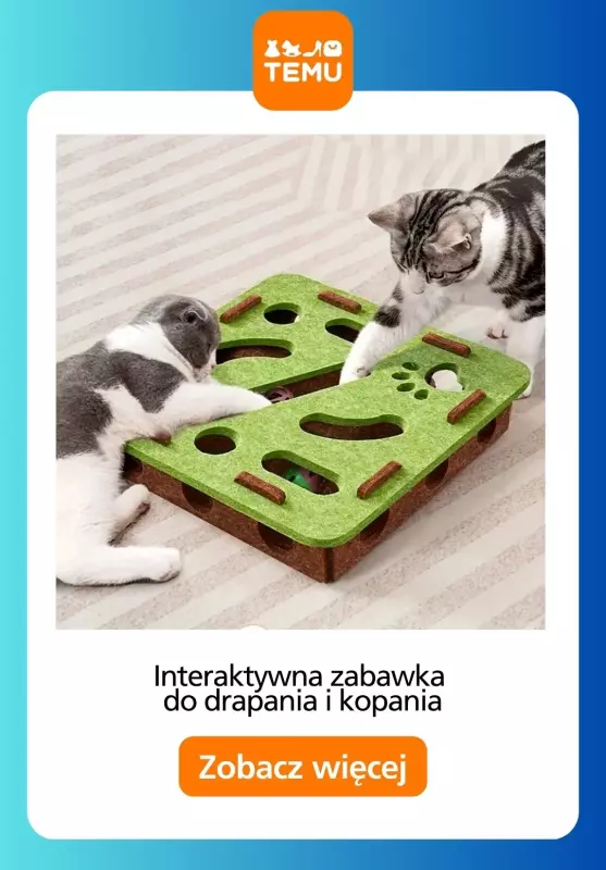 Temu - gazetka promocyjna Zabawki dla zwierząt od czwartku 21.08  - strona 8