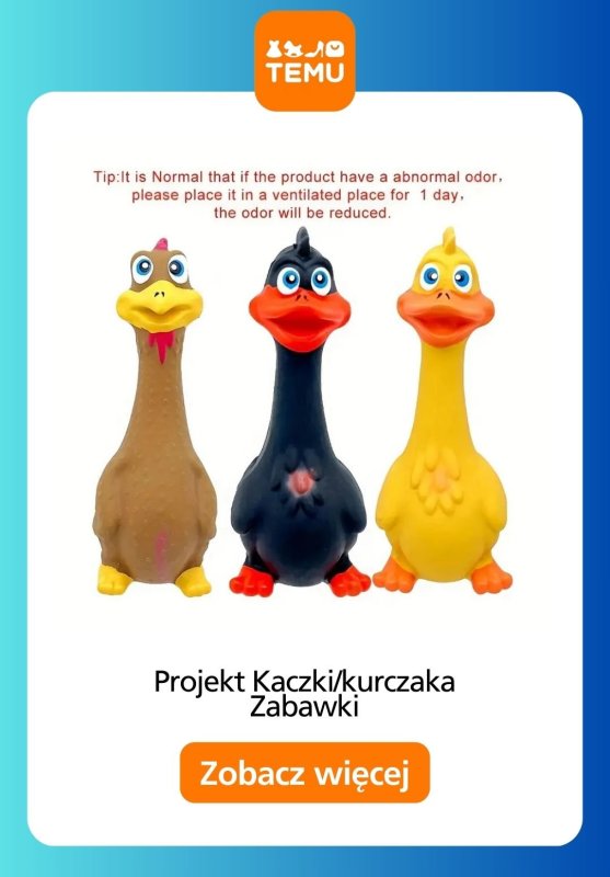 Temu - gazetka promocyjna Zabawki dla zwierząt od czwartku 21.08  - strona 6