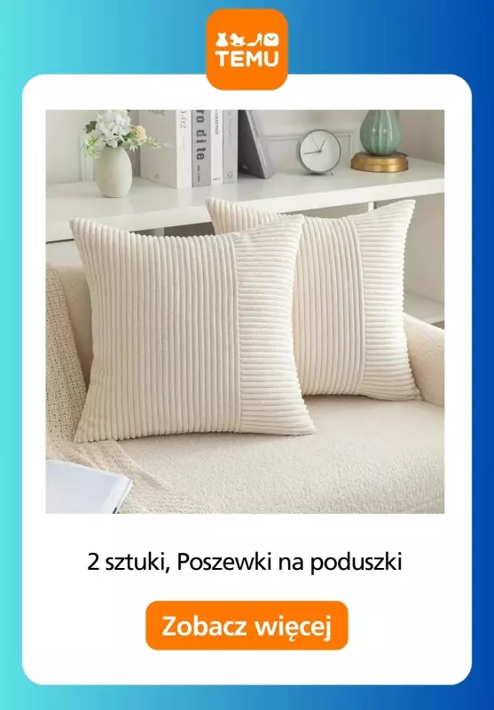 Temu - gazetka promocyjna Dekoracje kanapy i sofy   - strona 2