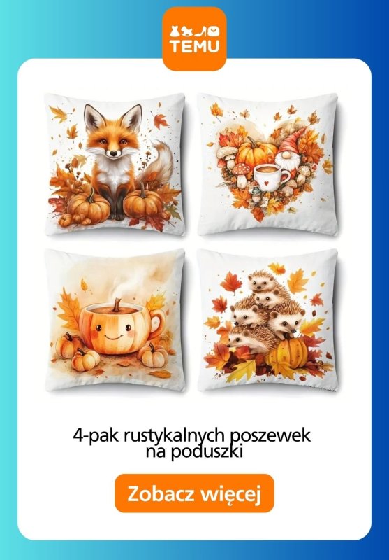 Temu - gazetka promocyjna Dekoracje kanapy i sofy od środy 03.09  - strona 4