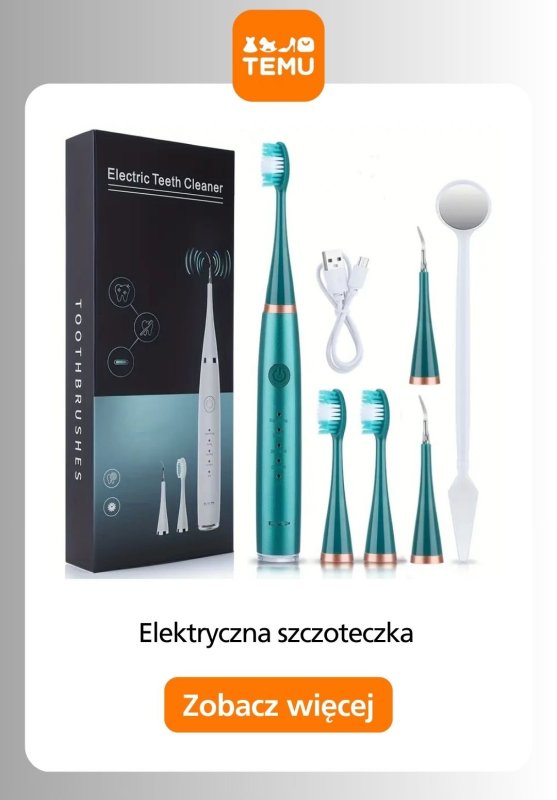 Temu - gazetka promocyjna Szczoteczki elektryczne w super cenach! od czwartku 04.09  - strona 3